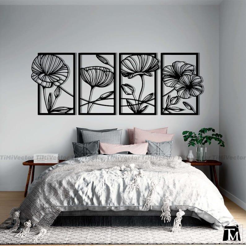 Flower Design Wall Art