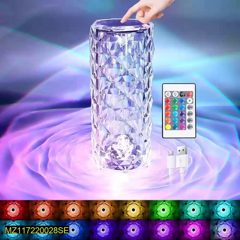Multi colour electric lamp