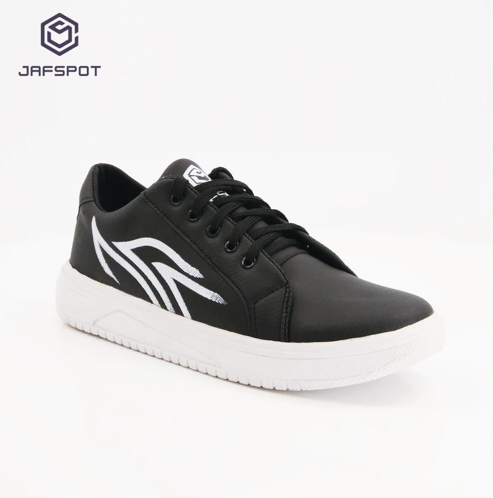 Jaf Spot Casual Sneakers-JF035, Black