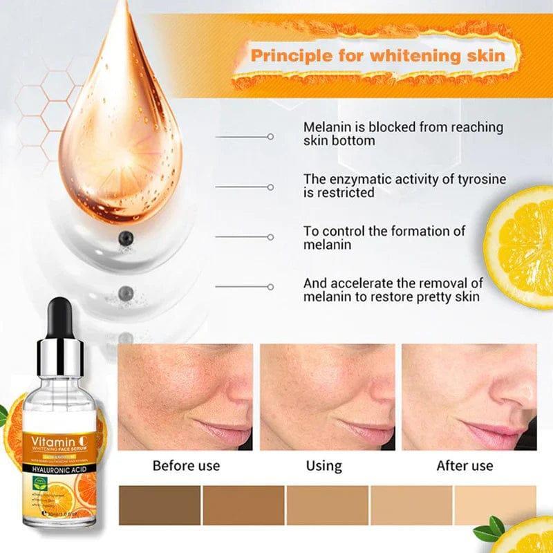 Rejuvenating Vitamin-C Serum - 30ml with Anti-Aging &amp; Skin Brightening Benefits