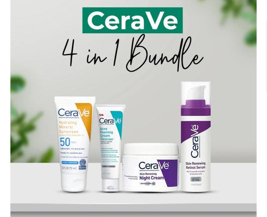 cerave 4 in 1 skin care bundle