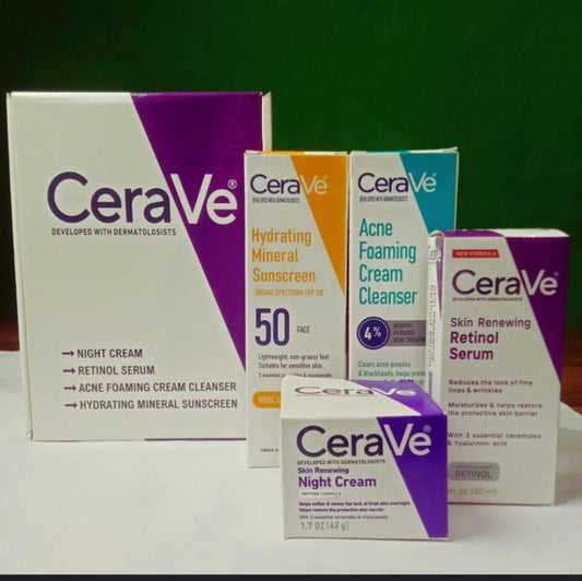 cerave 4 in 1 skin care bundle